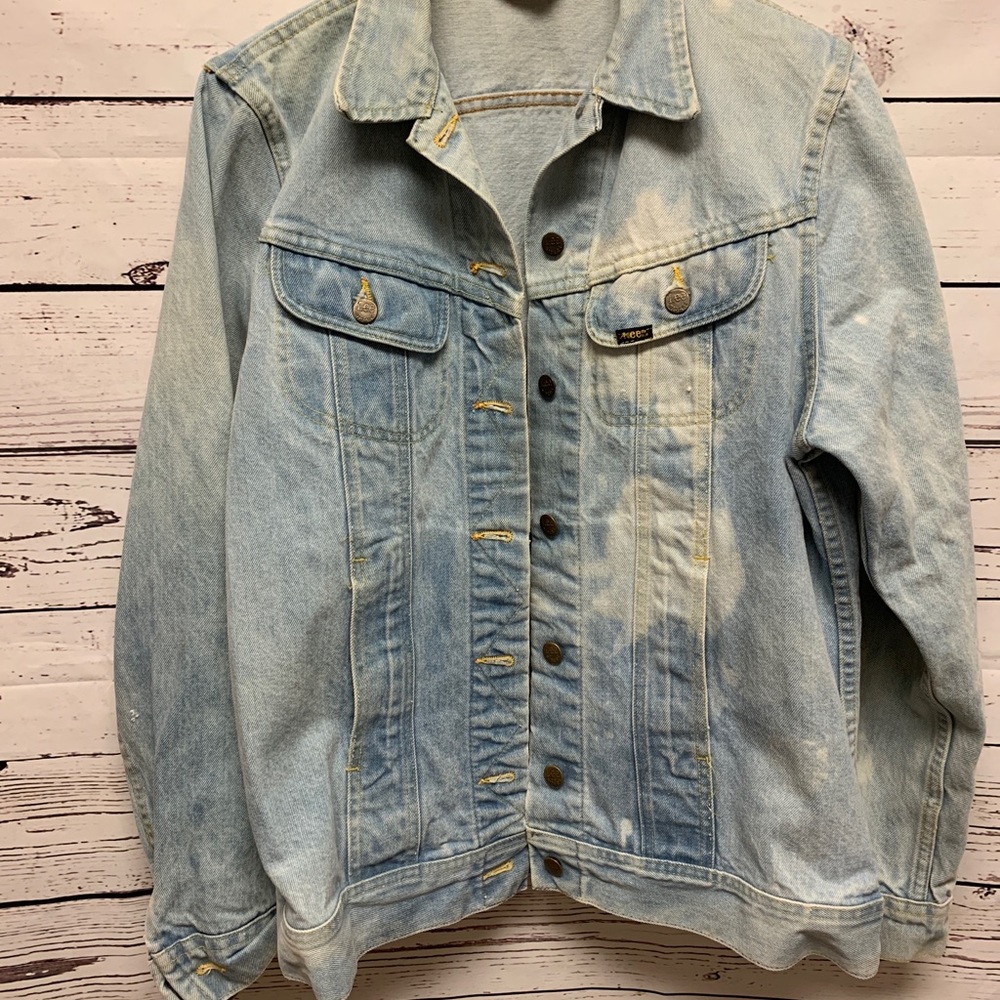 Vintage LEE Light Wash Jeans Jacket